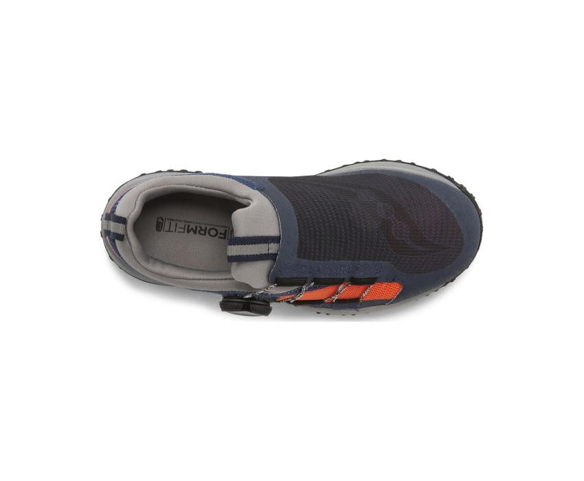 Saucony Big Kid's Switchback 2.0 Sneaker Navy / Orange | Kids Running