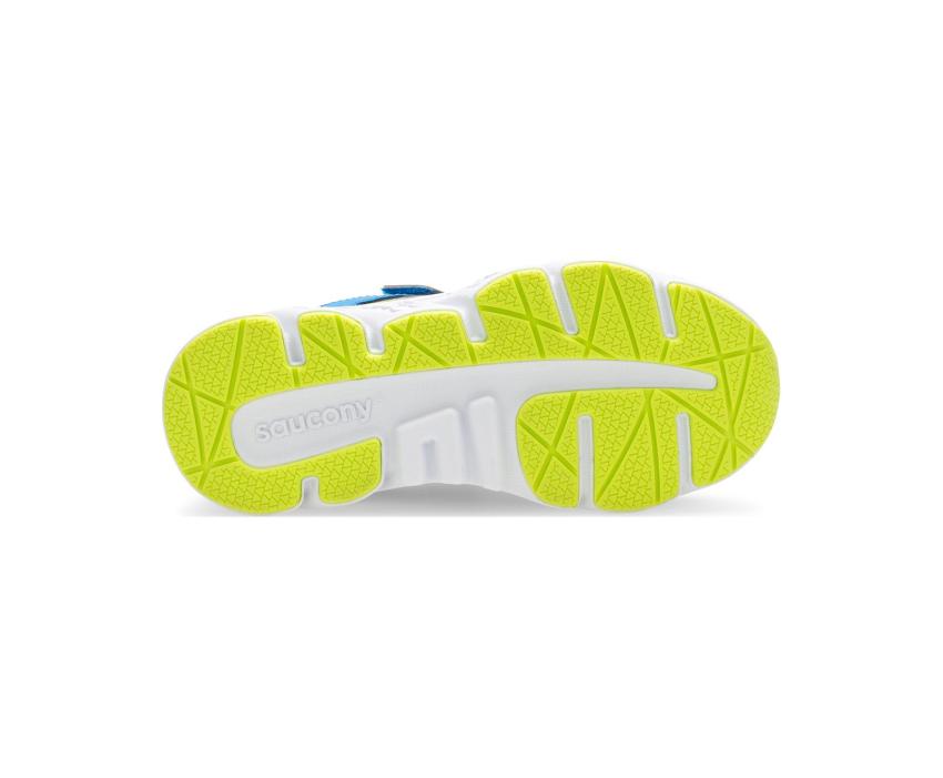 Saucony Big Kid's Wind A/C Sneaker Black/blue | Kids Running