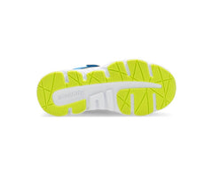 Saucony Big Kid's Wind A/C Sneaker Black/blue | Kids Running