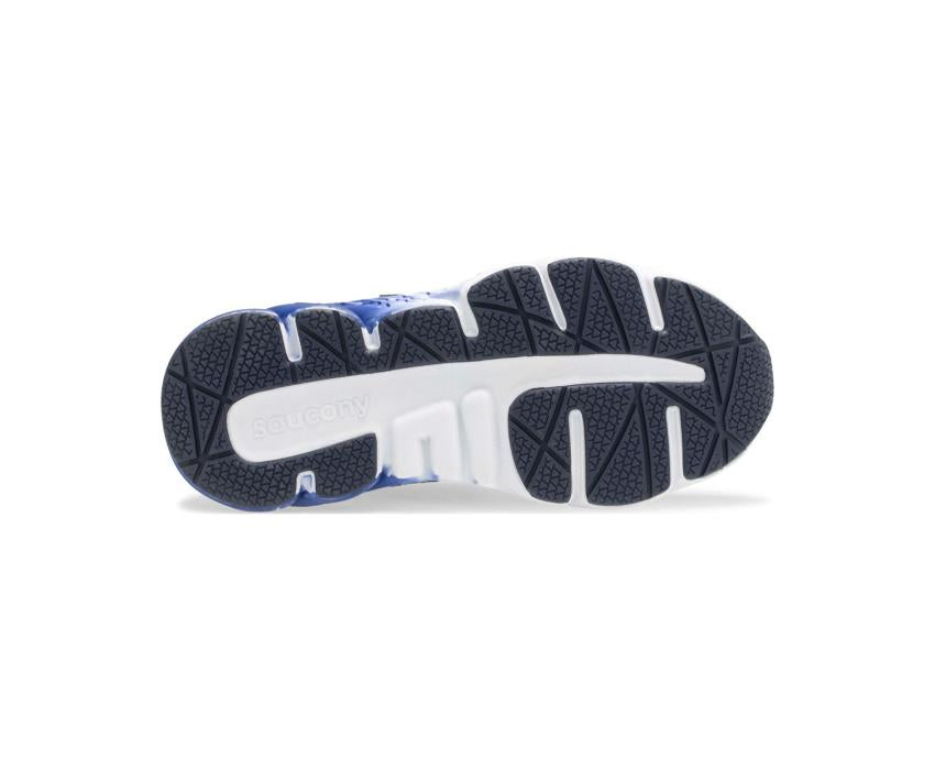 Saucony Big Kid's Wind A/C Sneaker Navy | Kids Running