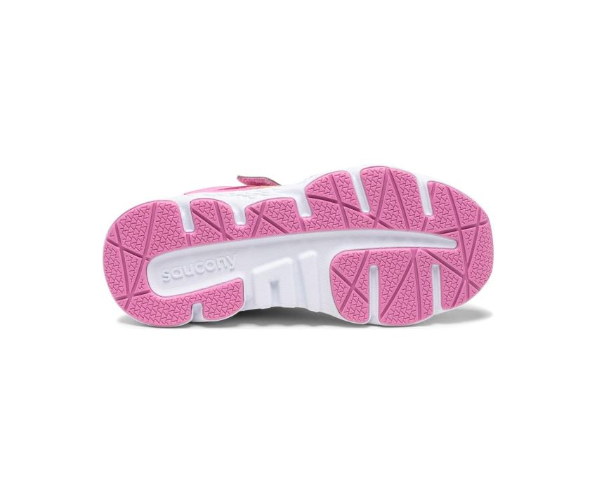 Saucony Big Kid's Wind A/C Sneaker Pink / Coral | Kids Running