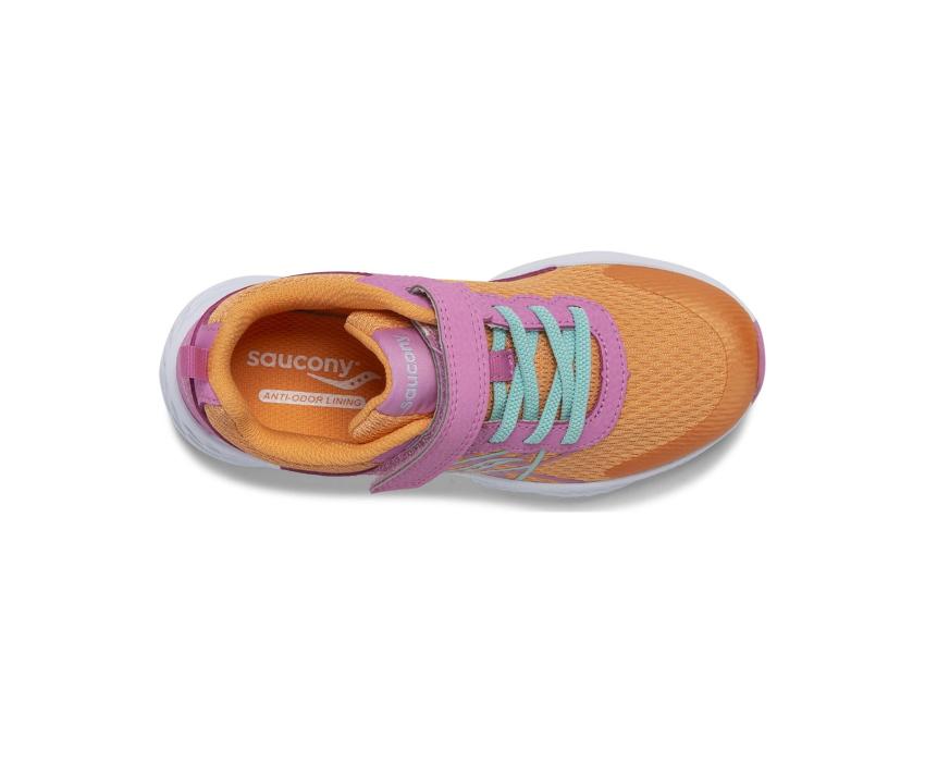 Saucony Big Kid's Wind A/C Sneaker Pink / Coral | Kids Running