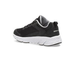 Saucony Big Kid's Wind Lace Sneaker Black | Kids Running