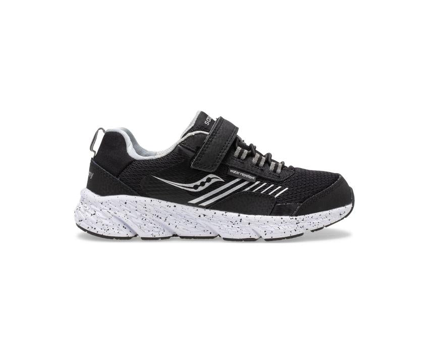 Saucony Big Kid's Wind Shield A/C Sneaker Black | Kids Running