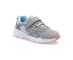 Saucony Big Kid's Wind Shield A/C Sneaker Grey / Turq | Kids Running