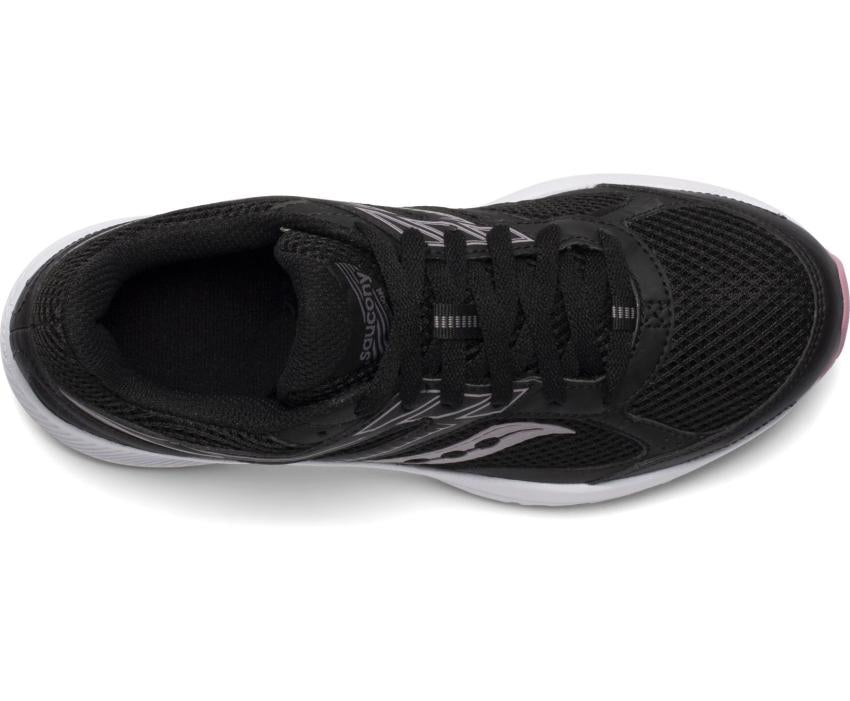 Saucony Cohesion 14 Wide Black / Pink | Women Wide Widths