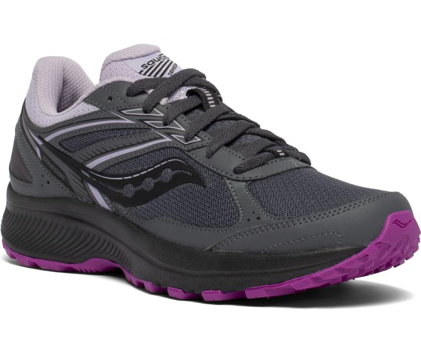 Saucony Cohesion TR14 Charcoal / Lilac | Women Running