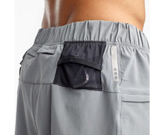 Saucony Doubleback 7" 2-1 Short Castlerock | Men Bottoms