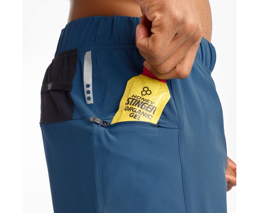 Saucony Doubleback 7" 2-1 Short Ensign Blue | Men Bottoms