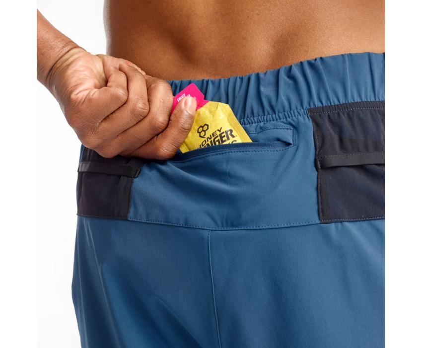 Saucony Doubleback 7" 2-1 Short Ensign Blue | Men Bottoms