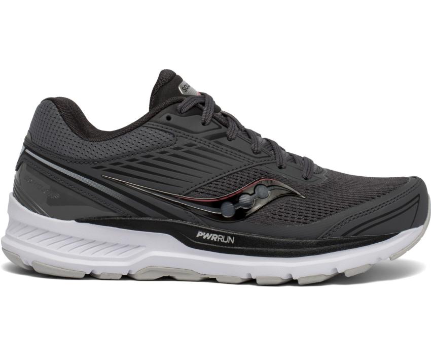 Saucony Echelon 8 Charcoal / Cherry | Women Running