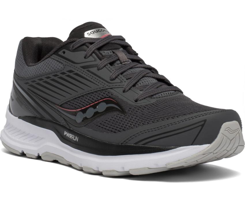 Saucony Echelon 8 Charcoal / Cherry | Women Running