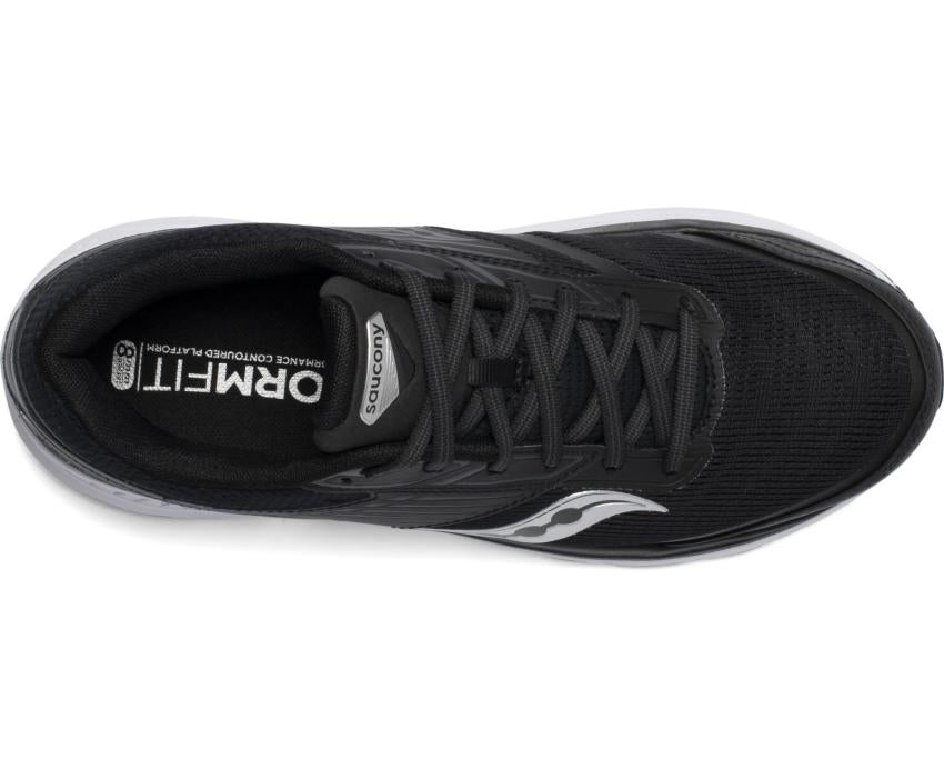 Saucony Echelon 8 Extra Wide Black / White | Men Running