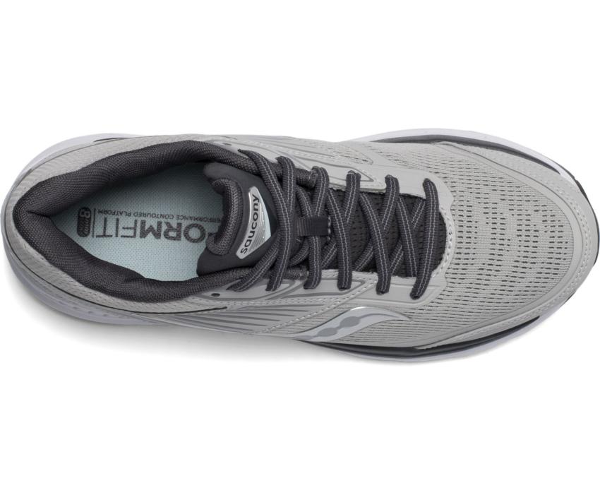 Saucony Echelon 8 Wide Alloy / Charcoal | Women Running
