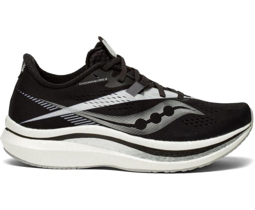 Saucony Endorphin Pro 2 Black / White | Women Running