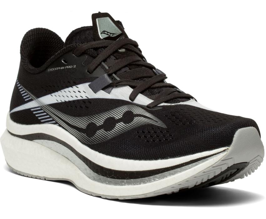 Saucony Endorphin Pro 2 Black / White | Women Running