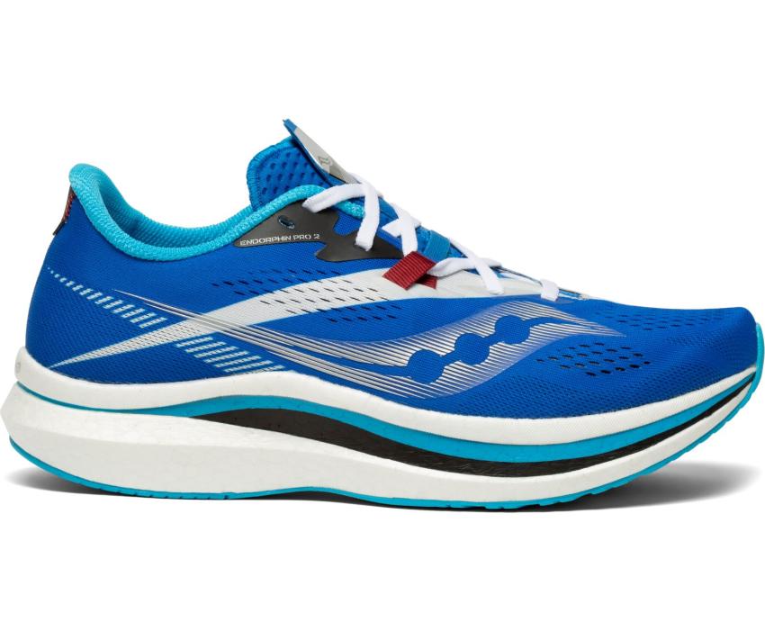 Saucony Endorphin Pro 2 Royal / White | Men Running