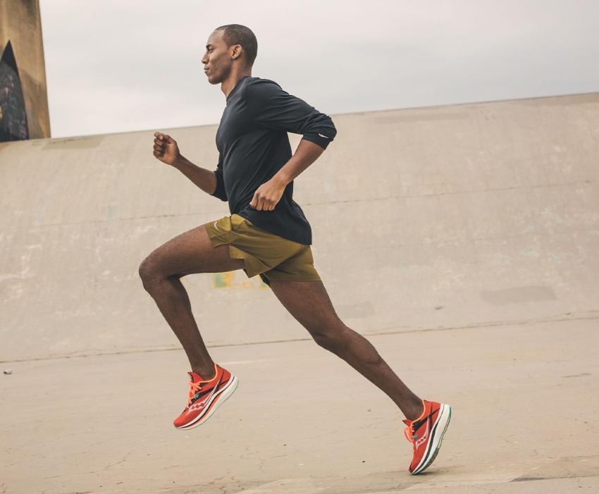 Saucony Endorphin Pro 2 Scarlet / Black | Men Running