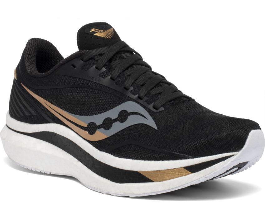 Saucony Endorphin Speed Black / Gold | Women Running
