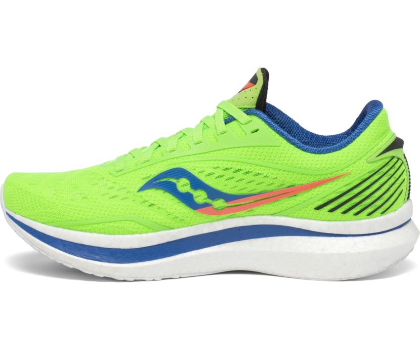 Saucony Endorphin Speed Green / Blue | Men Running