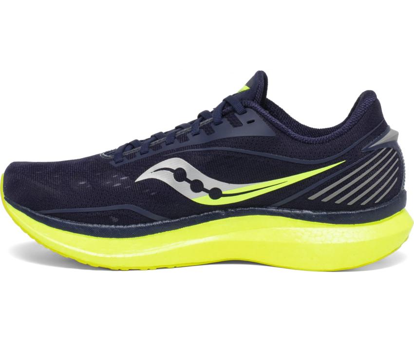 Saucony Endorphin Speed Navy / Citron | Men Running
