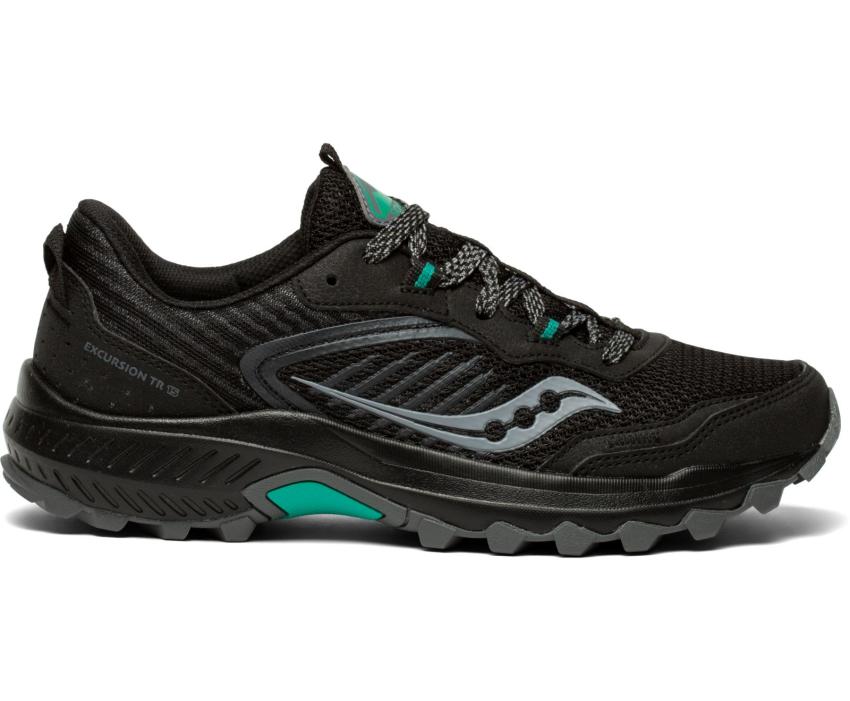 Saucony Excursion TR15 Black / Jade | Women Running