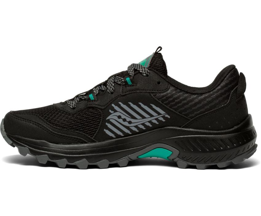 Saucony Excursion TR15 Black / Jade | Women Running