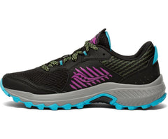 Saucony Excursion TR15 Black / Raz / Lime | Women Running