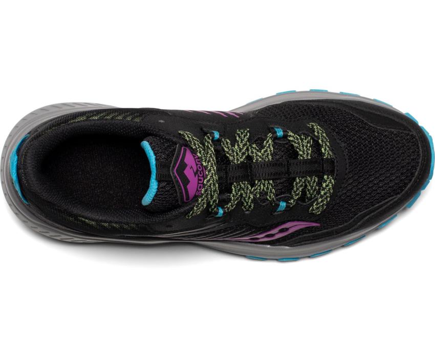 Saucony Excursion TR15 Black / Raz / Lime | Women Running