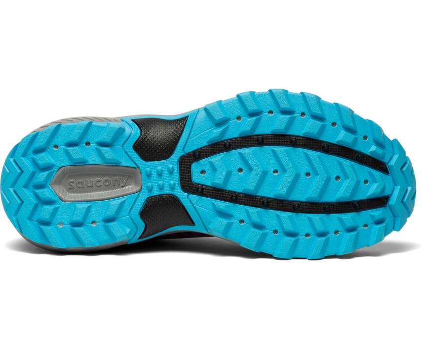 Saucony Excursion TR15 Black / Raz / Lime | Women Running