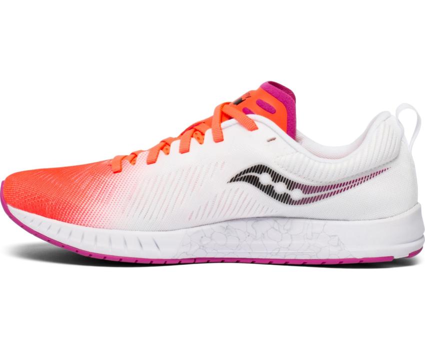 Saucony Fastwitch 9 Vizired / White | Women Running