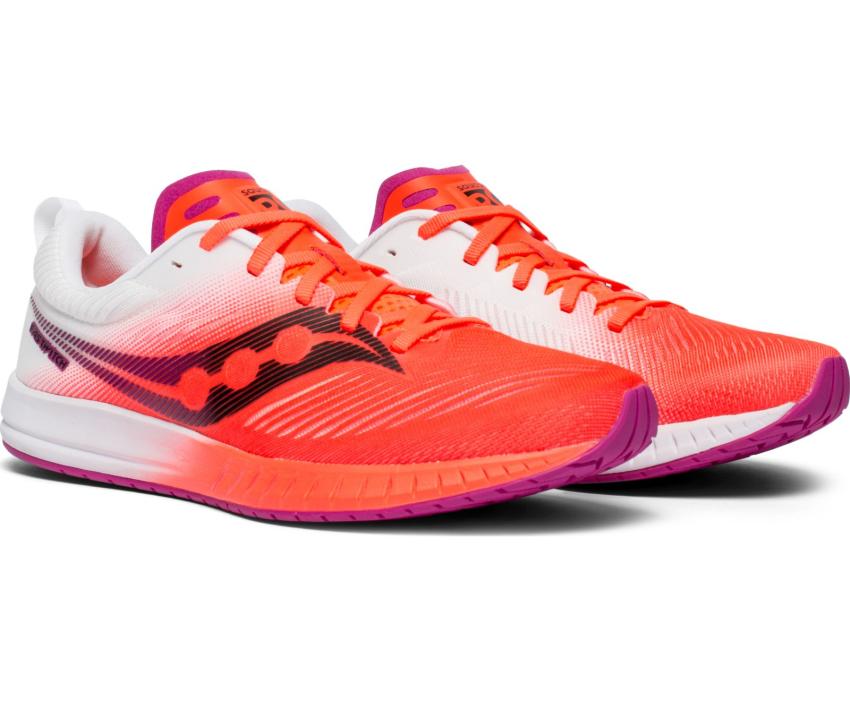 Saucony Fastwitch 9 Vizired / White | Women Running