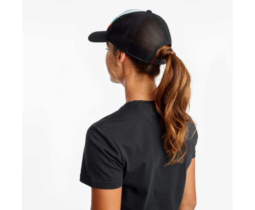 Saucony Foam Trucker Hat Black | Men/Women Hats