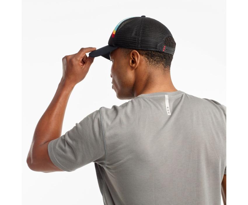 Saucony Foam Trucker Hat Black | Men/Women Hats