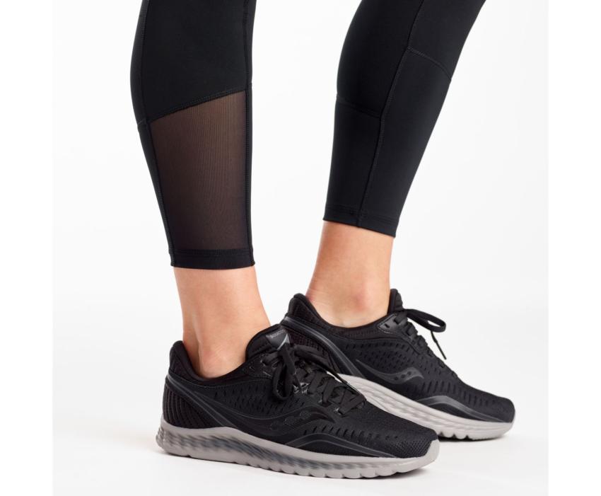 Saucony Fortify 7/8 Tight Black | Women Bottoms