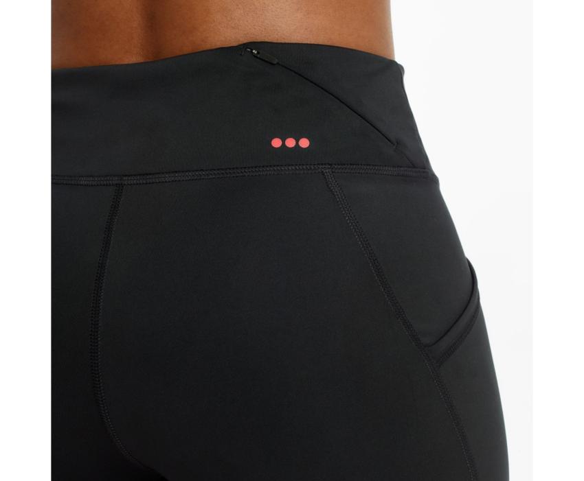 Saucony Fortify Hot Short Black | Women Bottoms
