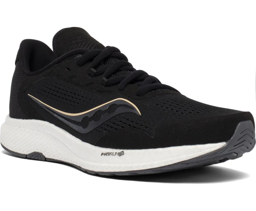 Saucony Freedom 4 Black / Sunset | Women Running