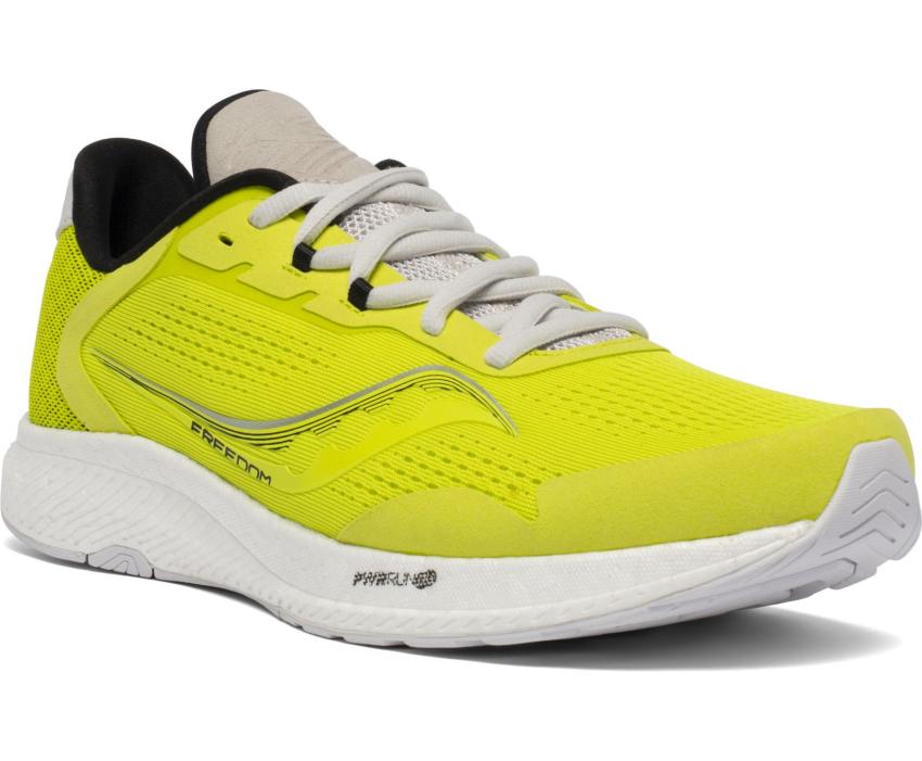 Saucony Freedom 4 Citrus / Fog | Men Running