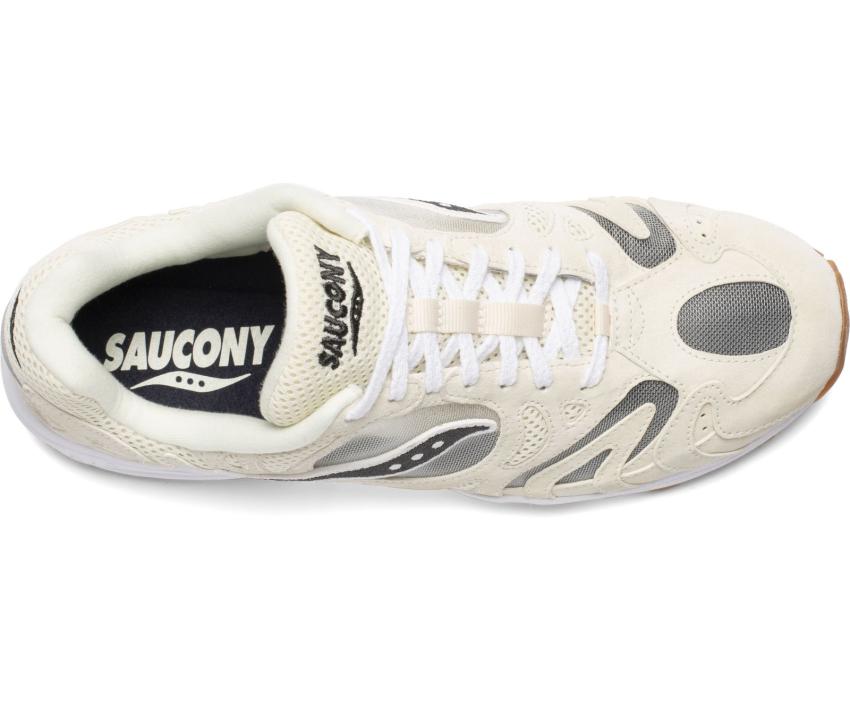 Saucony Grid Azura 2000 Antique White | Men/Women Originals