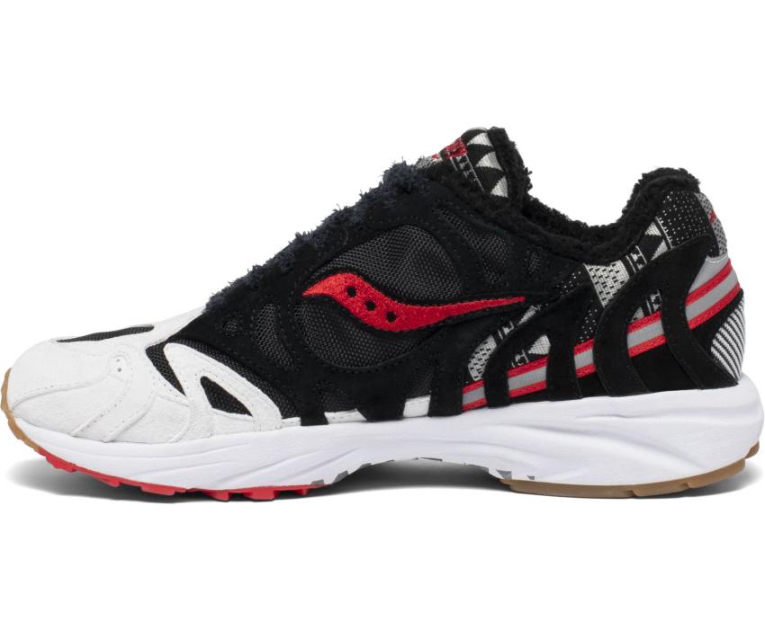 Saucony Grid Azura 2000 Black / Red / White | Men/Women Grid
