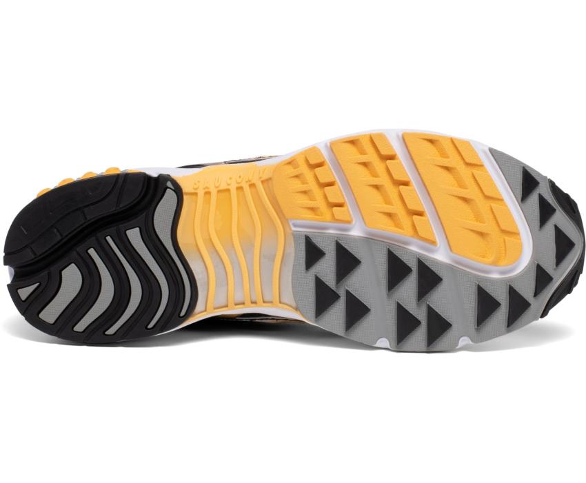 Saucony Grid Web White / Black / Yellow | Men/Women Grid