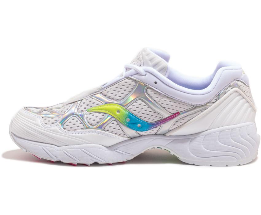 Saucony Grid Web White / Iridescent | Men/Women Grid