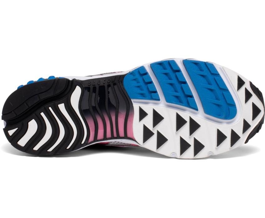 Saucony Grid Web White / Pink / Blue | Men/Women Grid