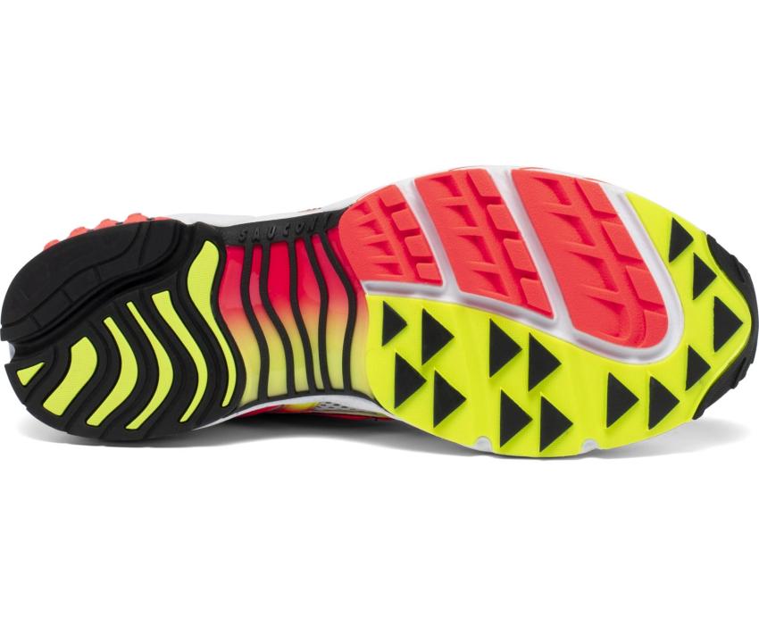 Saucony Grid Web White / Vizired / Citron | Men/Women Originals