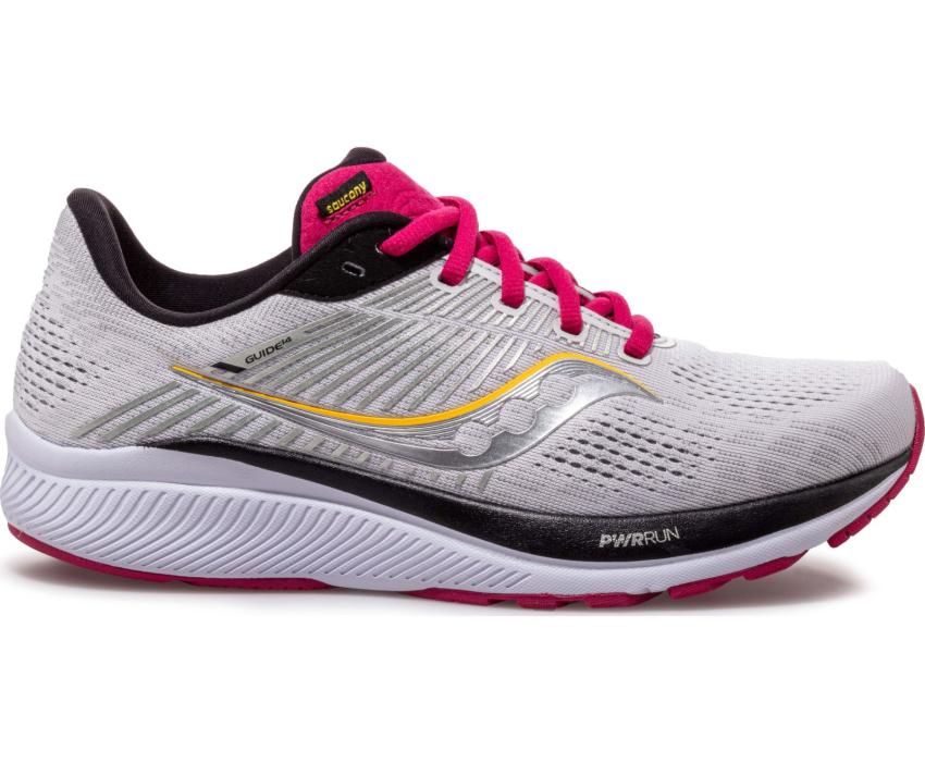 Saucony Guide 14 Alloy / Cherry | Women Running