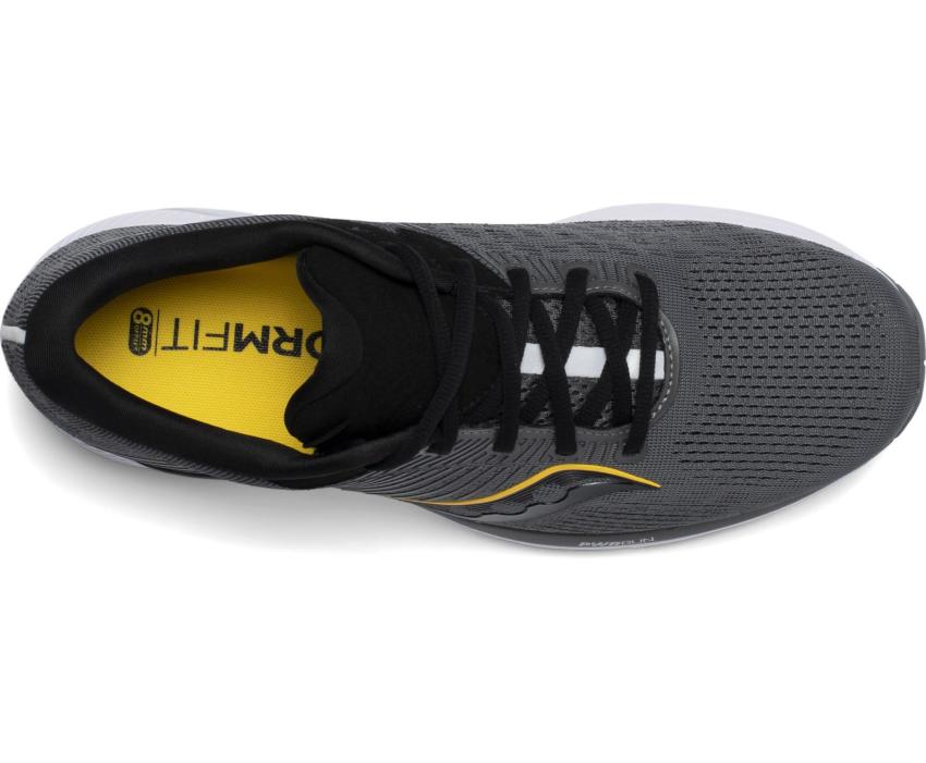 Saucony Guide 14 Charcoal / Vizigold | Men Running