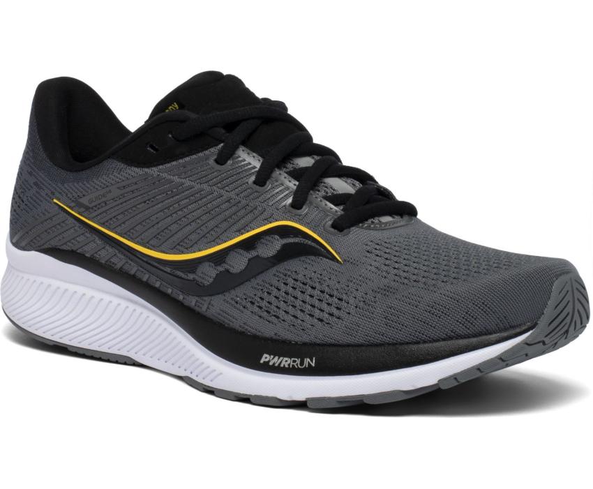 Saucony Guide 14 Charcoal / Vizigold | Men Running