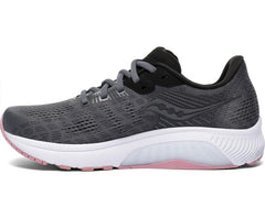 Saucony Guide 14 Wide Charcoal / Rose | Women Running
