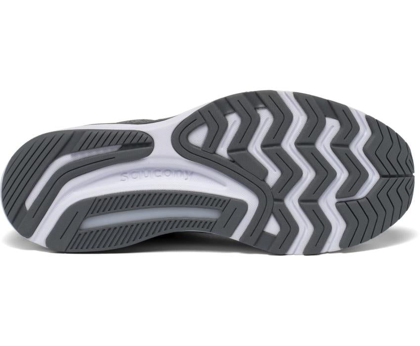 Saucony Guide 14 Wide Charcoal / Vizigold | Men Running