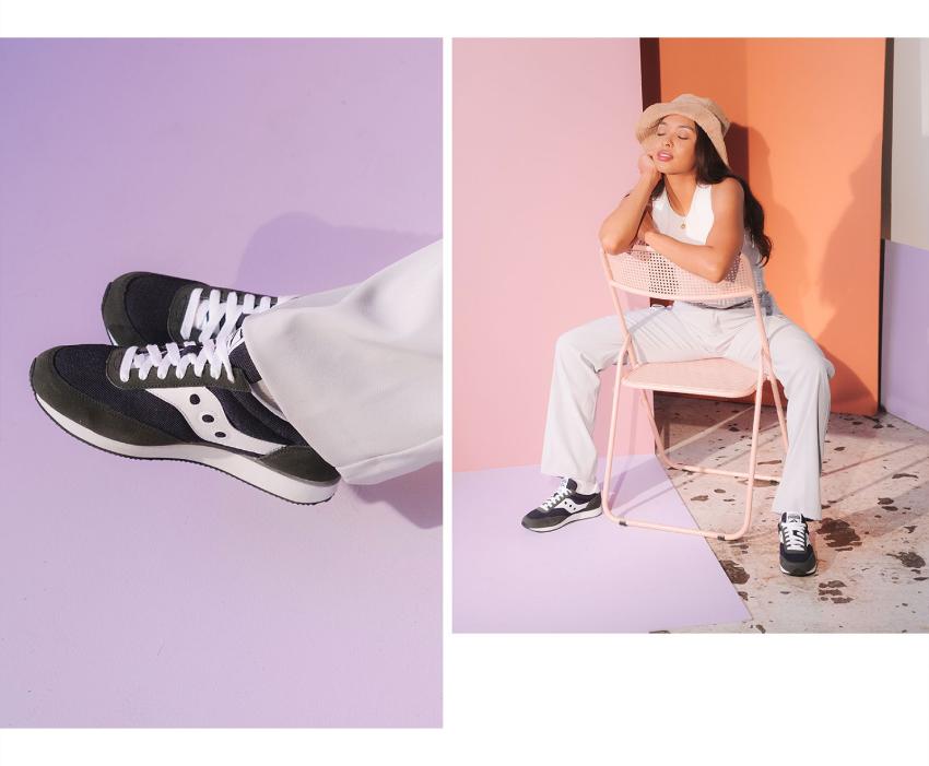 Saucony Hornet Black / White | Women Hornet